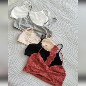 Brallette 6pk small in womens, or xl in girls